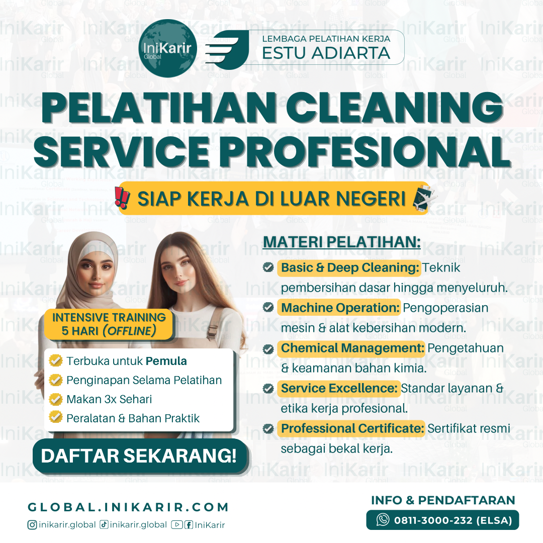 Pelatihan Cleaning Service Profesional